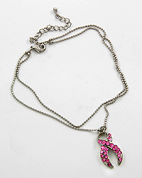 PINK RIBBON ANKLET-8